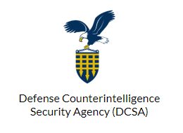 Logo for Defense Counterintelligence and Security Agency